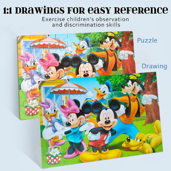 60-Piece Educational Jigsaw Puzzle for Kids Ages 3–8