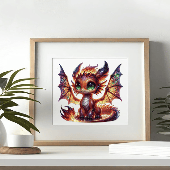 Dragon Wooden Jigsaw Puzzle for Adults – 200 Unique Irregular Animal