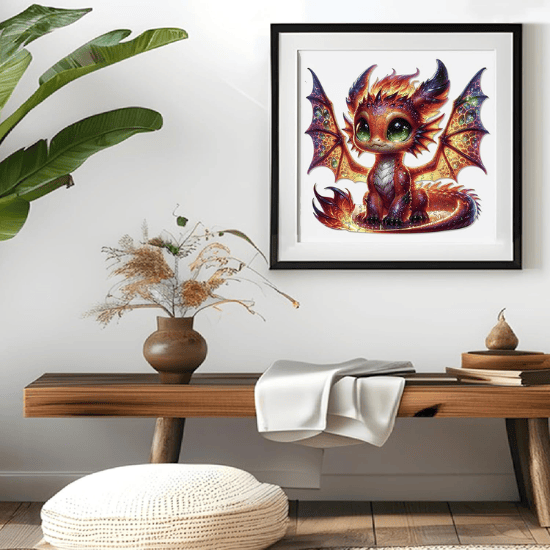 Dragon Wooden Jigsaw Puzzle for Adults – 200 Unique Irregular Animal